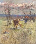 Charles conder An Early Taste for Literature, Spain oil painting artist
